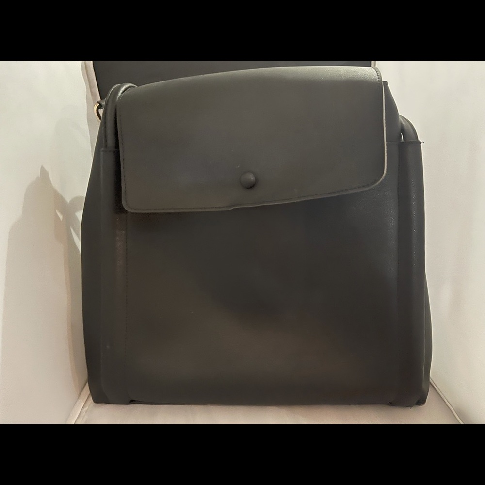 Large Vegan Leather Bag/Backpack